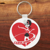 Divaキーチェーンのフープ キーホルダー (正面)