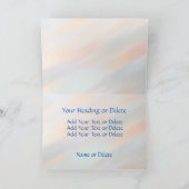 DIVAゲイプライドレインボーフラッグ素晴らしいLGBT LGBTQ カード (内部)