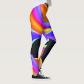 Divaスタイルカラフルデザインレギンス レギンス (右)