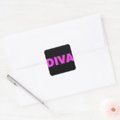 Divaステッカー スクエアシール (封筒)