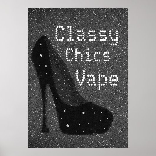 Divaパンプス上品なChics Vapeプレミアムポスター ポスター (正面)