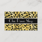 DIVAポーンショップビジネスカード 名刺 (裏面)