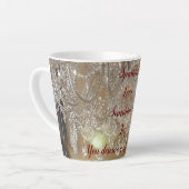 DIVAライフスパークルズハッピーバースデーラテマグ カフェラテマグ (左アングル)