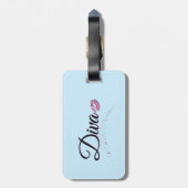 Divaラゲージタグ ラゲッジタグ (裏面縦)