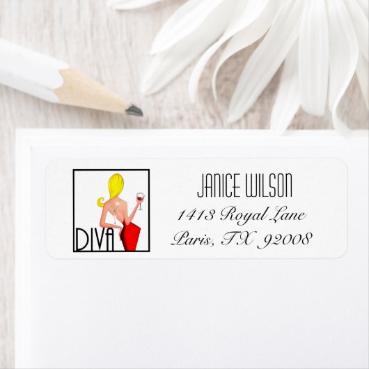 DIVA住所 シール (インサイチュ)
