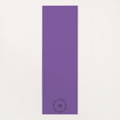 DIVA悪意のパープルスナンケスキンプリントヨガマット ヨガマット (裏面)