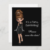 Diva日付の保存 案内ポストカード (正面/裏面)