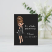 Diva日付の保存 案内ポストカード (スタンド正面)