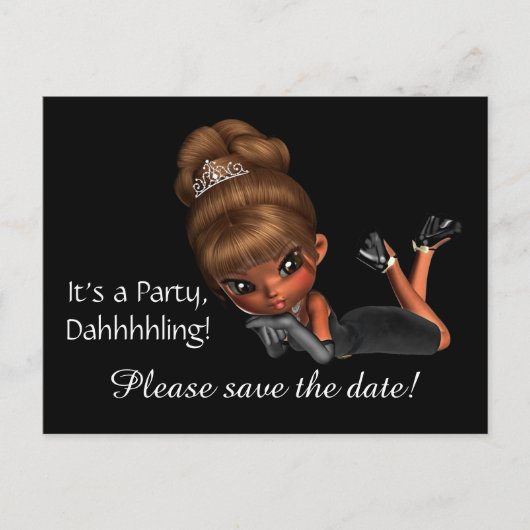 Diva日付の保存 案内ポストカード (正面)