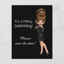 Diva日付の保存 案内ポストカード