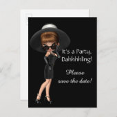 Diva日付の保存 案内ポストカード (正面/裏面)