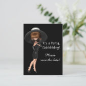 Diva日付の保存 案内ポストカード (スタンド正面)