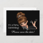 Diva日付の保存 案内ポストカード (正面/裏面)