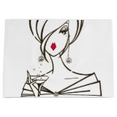 Diva素晴らしい" ラージペーパーバッグ (正面)