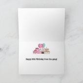 diva誕生日、50誕生日の応援!!!! カード (内部)