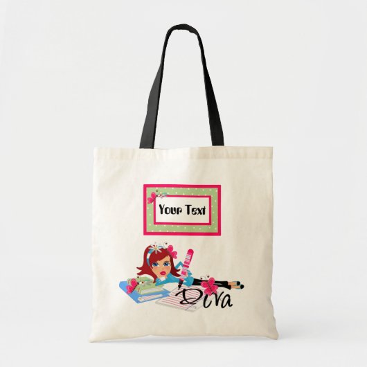 Diva雑費トート トートバッグ (正面)