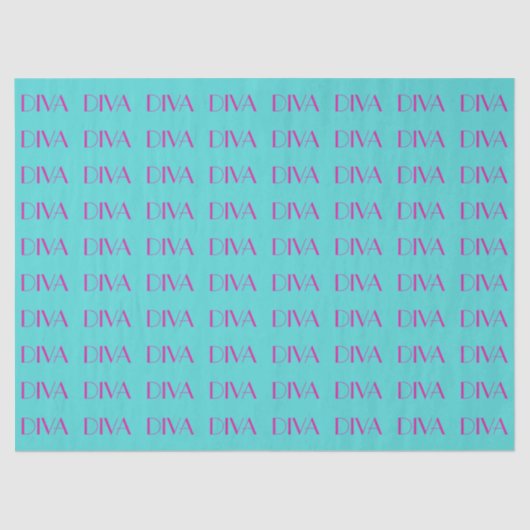 「DIVA」ティッシュペーパー 薄葉紙 (正面)