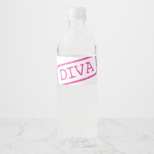 "DIVA" ペットボトルラベル (正面)