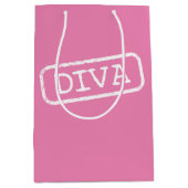 "DIVA" ミディアムペーパーバッグ (正面)