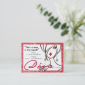 DIVA 2022カレンダー名刺 名刺 (スタンド正面)