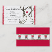 「Diva Attitude」名刺 名刺 (正面/裏面)