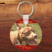 DIVA DOGプロファイルキーチェーン キーホルダー (正面)
