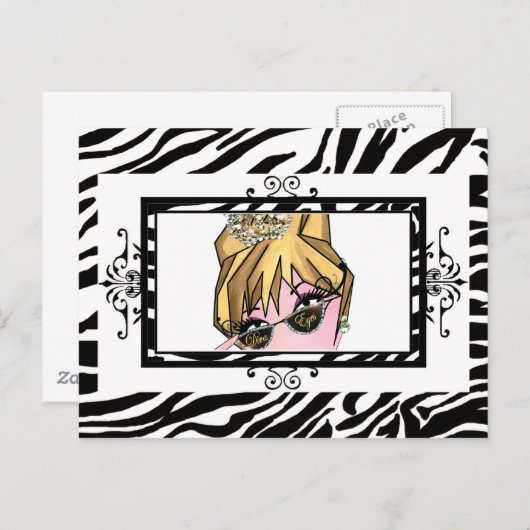 Diva Eyesはがき ポストカード (正面/裏面)