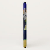 DIVA IN BLUE,美しいファッションモノグラム Case-Mate iPhoneケース (裏面/左)