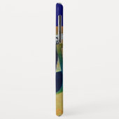 DIVA IN BLUE,美しいファッションモノグラム Case-Mate iPhoneケース (裏面/左)