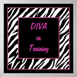 Diva in Training poster ポスター