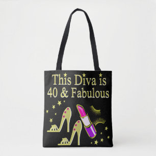 DIVA IS40及び素晴らしい金ゴールドハイヒールデザイン トートバッグ