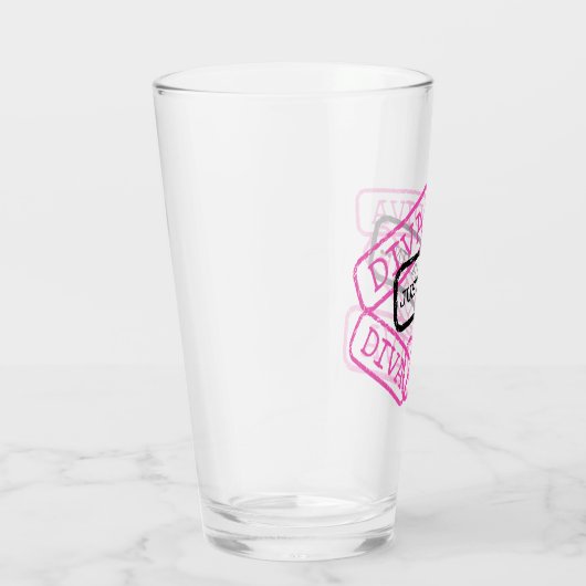 「DIVA-Just Sayin」 タンブラーグラス (右)