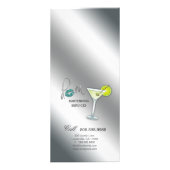 Diva Martiniラックカードパーティーサービスメニュー ラックカード (裏面)