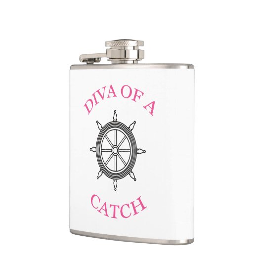 「DIVA of a Catch」 フラスク (左)
