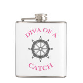 「DIVA of a Catch」 フラスク (正面)