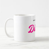  Diva – Pink Coffee Mug コーヒーマグカップ (左)