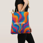 Diva Star Tote Bag – 成功する女性のために設計 トートバッグ (クローズアップ)