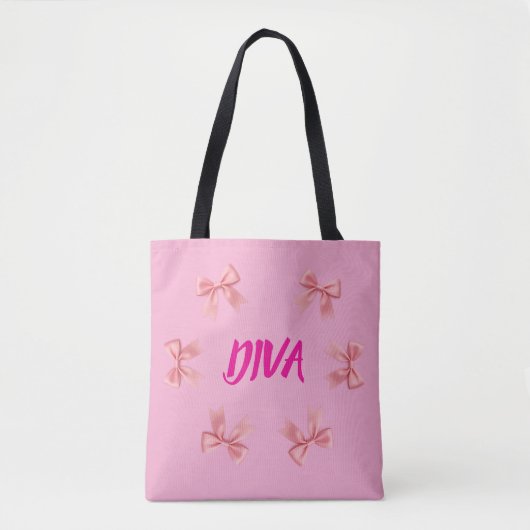 Diva Tote Bag トートバッグ (正面)
