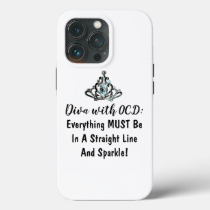 「DIVA with OCD」 iPhone 13 Proケース