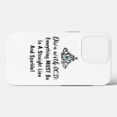 「DIVA with OCD」 Case-Mate iPhoneケース (裏面 (横))