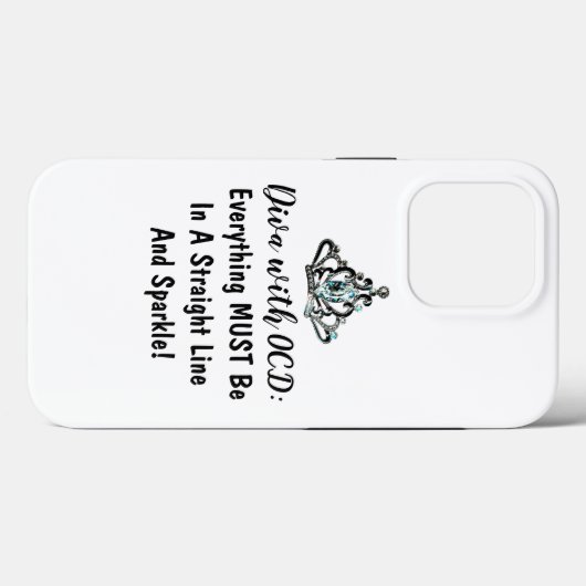 「DIVA with OCD」 Case-Mate iPhoneケース (裏面 (横))