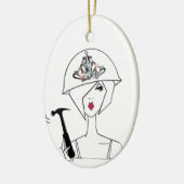 Diva With ToolBelt/A Diva's Work Never Done! セラミックオーナメント (左)