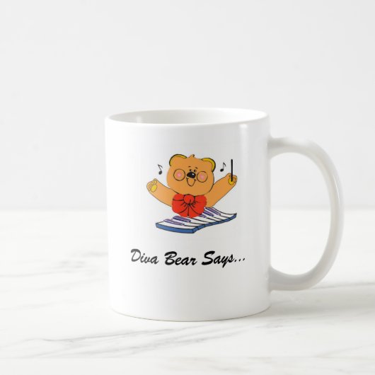 DivaBearの行なうこと コーヒーマグカップ (右)
