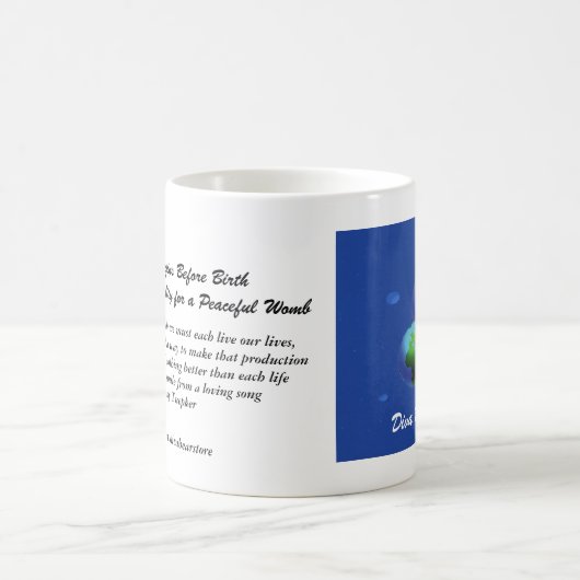 Divabearは結合が誕生のマグ2の前に始まることを言います コーヒーマグカップ (中央)