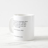 Divabearは結合が誕生のマグ4の前に始まることを言います コーヒーマグカップ (正面左)