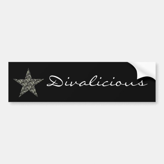 Divaliciousのコレクション バンパーステッカー (正面)