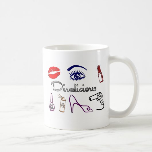 Divalicious コーヒーマグカップ (右)