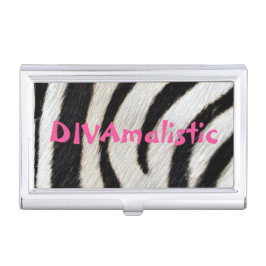DIVAmalisticゼブラプリント名刺入れ 名刺入れ