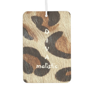 DIVAmalistic Leopard Printエアーフレッシュナー カーエアーフレッシュナー