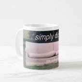 divanの単にマグ コーヒーマグカップ (正面左)